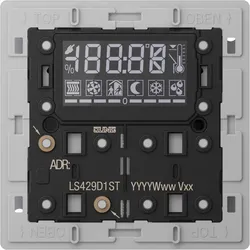 Jung LS429D1ST KNX Raumcontroller-Modul, 3fach, F40, Secure, Serie LS LS 429 D 1ST