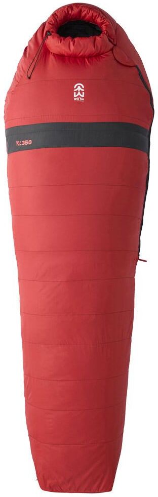 Wilsa  - KL 350 Rouge - Gaucher - Sac de couchage