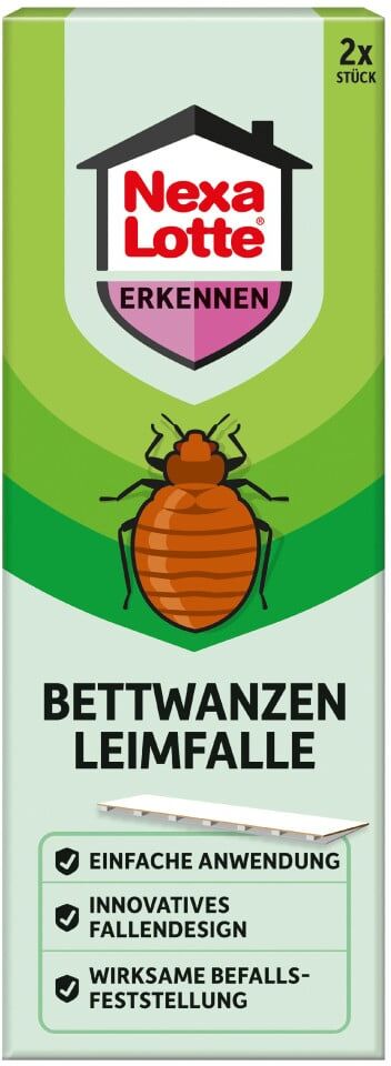 Nexa Lotte Bettwanzen Leimfalle 2 Stück