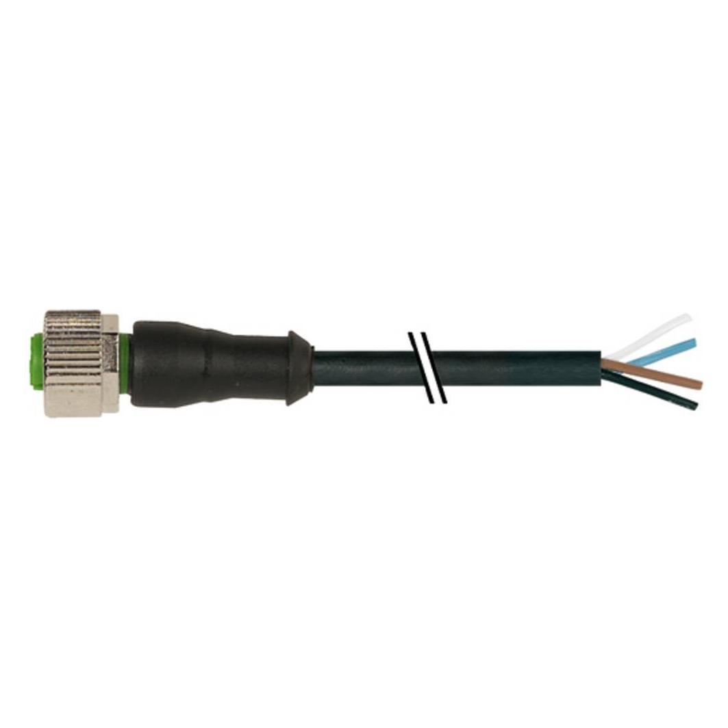 Murr Elektronik Kabel: für Sensoren/Automaten PIN: 4 M12 weiblich gerade 1m (7000-12221-6340100)