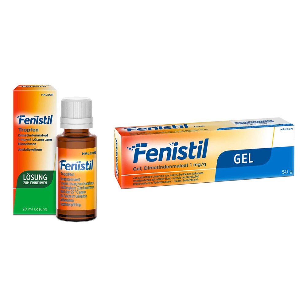 Haleon Germany GmbH Fenistil Tropfen 20ml + Fenistil Gel 1 mg/g 50g 08104450