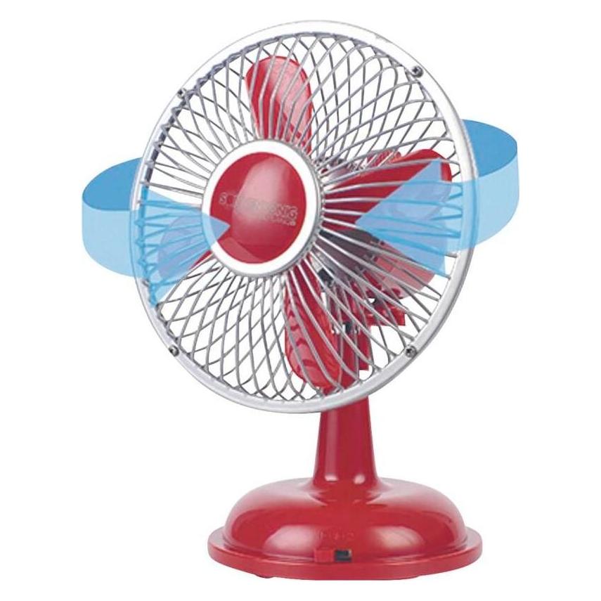 Sonnenkönig Retro Fan (40 dB) (Retro Fan rot)