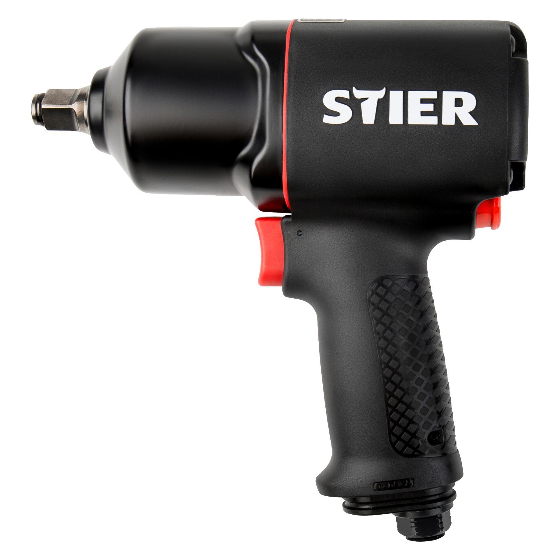 Stier Schlagschrauber 17-BS, 1/2" Antrieb max. Lösemoment: 1.756 Nm (Schlagschrauber) (74114766)