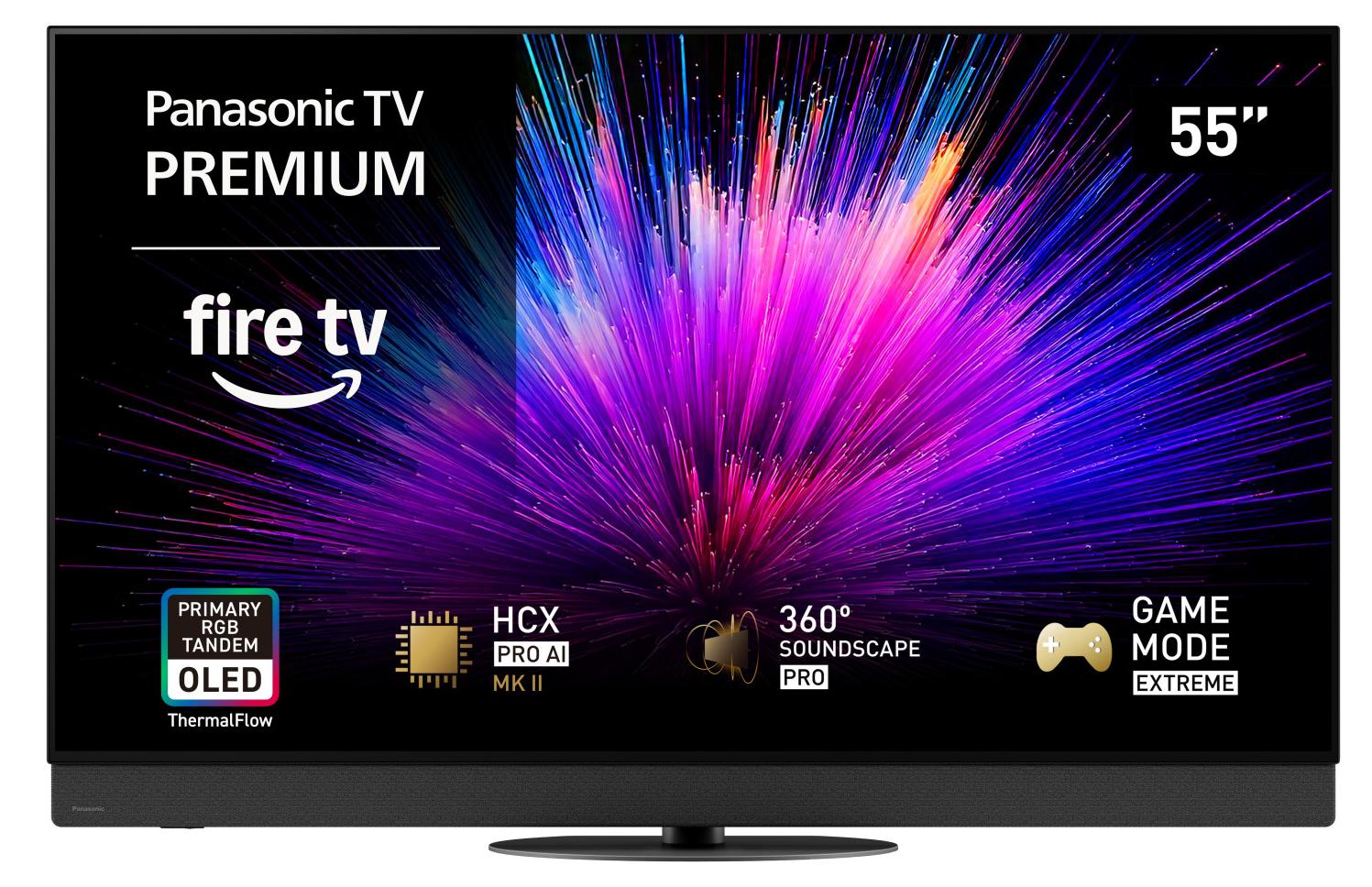 Panasonic TV-55Z95BEGA, 139,7 cm (55"), 3840 x 2160 Pixel, OLED, Smart-TV, WLAN, Schwarz