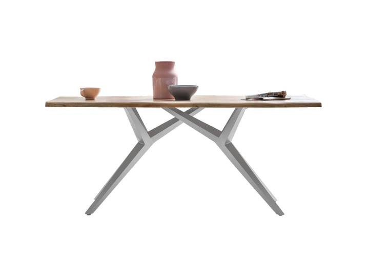 Esstisch Yael Akazie Natur Massivholz B 160 T 85 cm - Esstisch