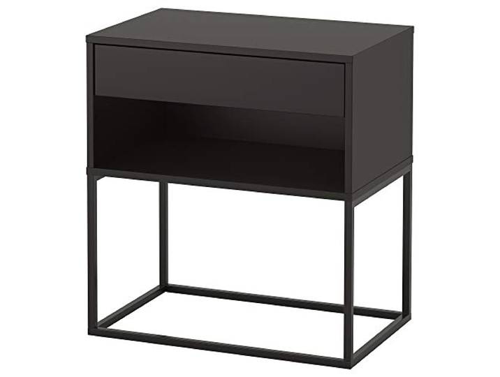 Ikea Vikhammer Table de chevet Noir