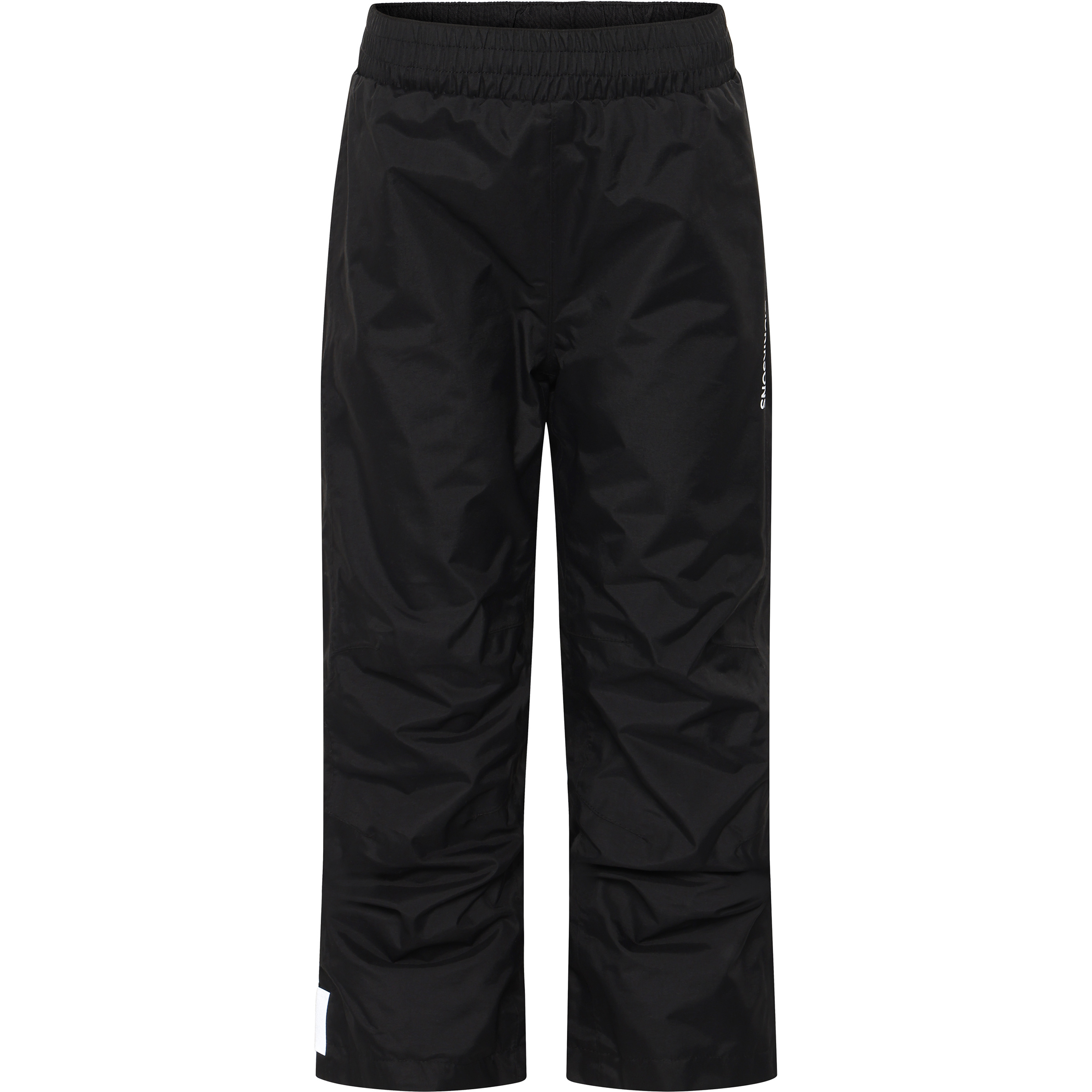 Didriksons Avan Hose Kinder Softshellhose schwarz Größe 100 Trekking Winddicht Wasserabweisend