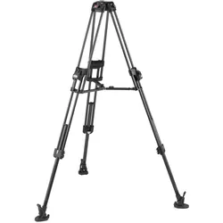 Manfrotto CF Fast Twin Leg MS Tripod (Carbon), Stativ, Schwarz