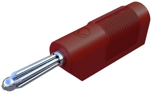 Hirschmann Test & Measurement BSB 20 K Büschelstecker Stecker, gerade Stift-Ø: 4mm Rot