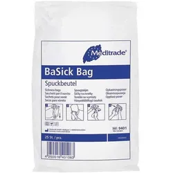 Meditrade 25er-Pack Spuckbeutel »BaSick Bag«