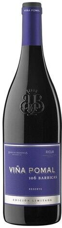 Viña Pomal Vino tinto 106 barricas reserva Edición Limitada 2015 Rioja Mágnum.