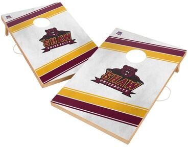 Skip's Garage Shaw Bears Regulation 2x4 Cornhole Set