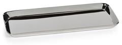 Zodax Perpignan Versatile Rectangular Polished Steel Tray