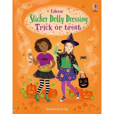 Sticker Dolly Dressing Trick or treat, Taschenbuch von Fiona Watt, Usborne Publishing, 978-1-80370-775-4