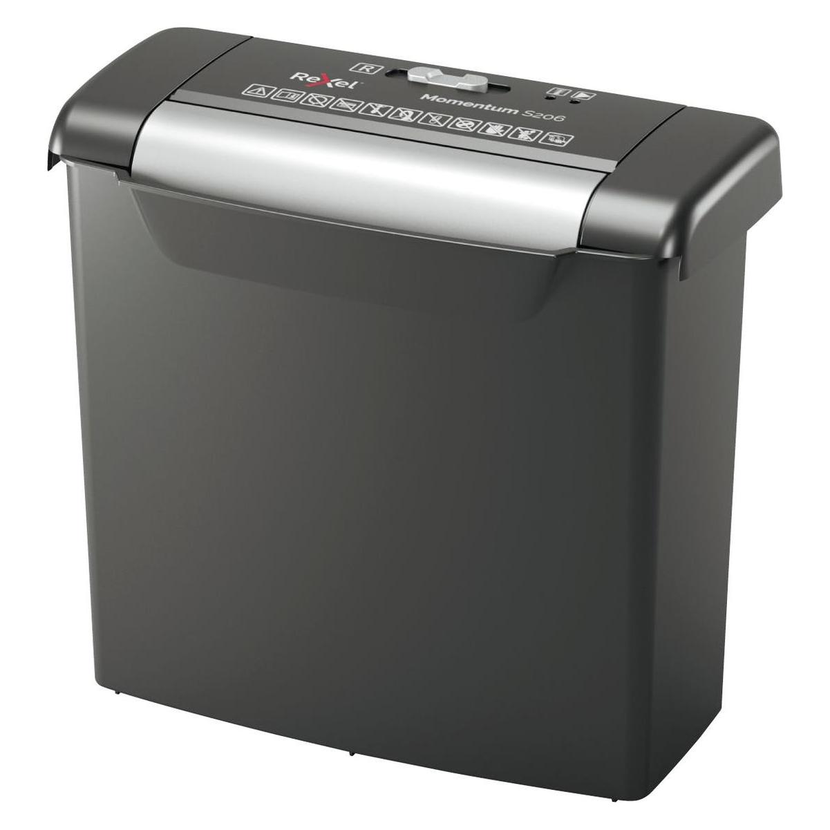 Rexel Aktenvernichter Momentum S206 (Streifenschnitt) (2104568EU)
