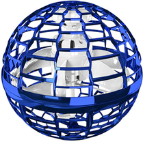 Playful Picks Elevate Flying Spinner Ball Interactive Family Fun Toy Blue