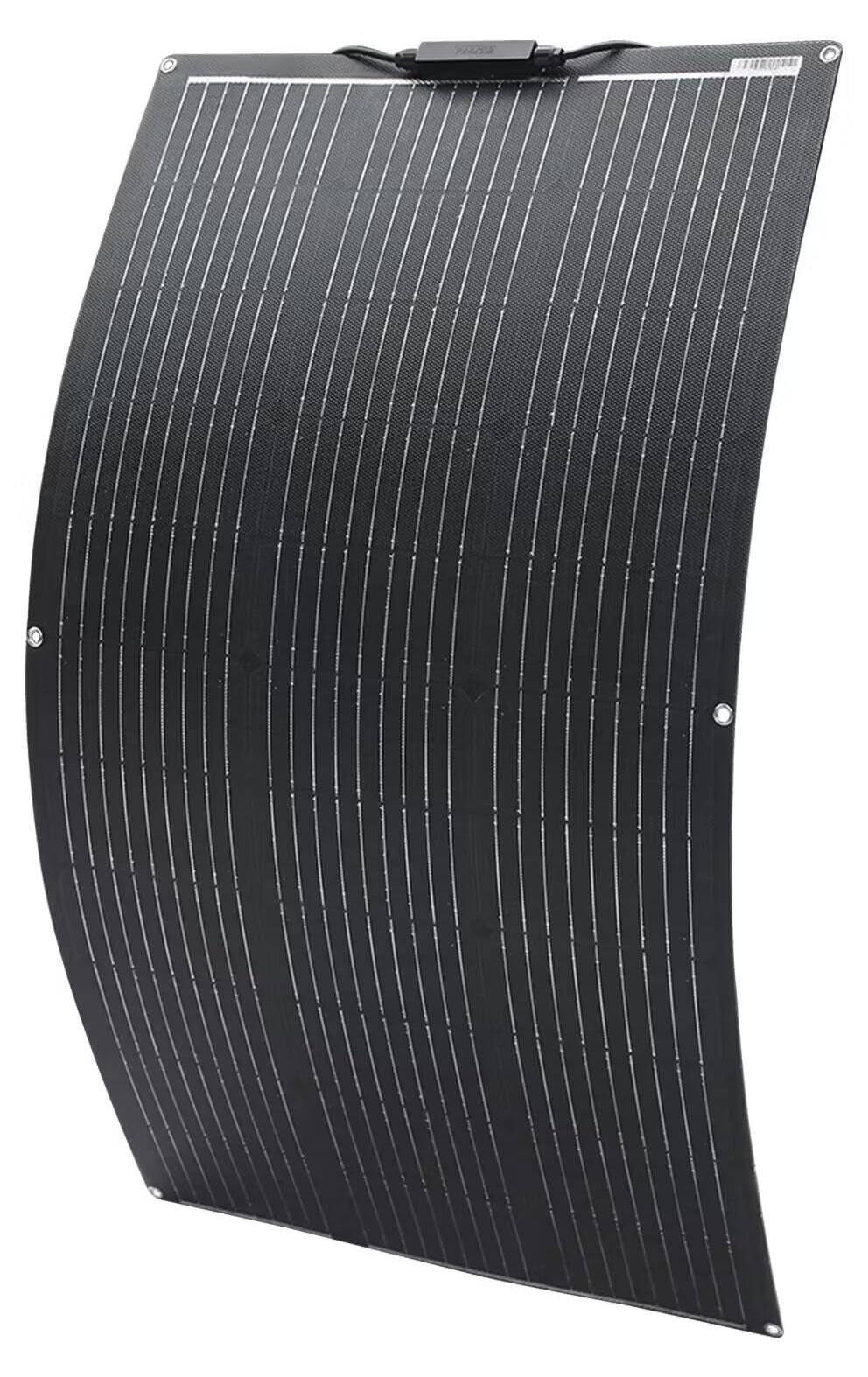 Selius Zonnepaneel Flexibel - 100 Watt 12 Volt - Monokristallijn Silicium - 97 x 53 cm