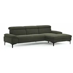 CASEDO Ecksofa Palma Stoff Forest
