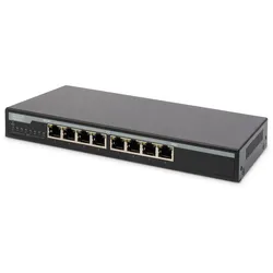 Digitus 8-Port Gigabit Netzwerkswitch, Desktop, unmanaged