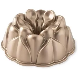 Nordic Ware - Backform Magnolia Bundt, Backform, Gold