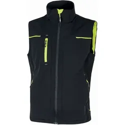 Damen Stretch Weste "SATURN LADY" - XXL (DE size: XL) - black carbon