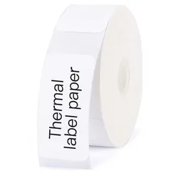 NIIMBOT Etikettenrolle für Etikettendrucker 15,0 x 30,0 mm, weiß