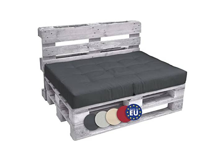 Beautissu Palettenkissen Outdoor Sitzkissen für Paletten Europaletten