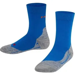 FALKE RU4 Kinder Socken, Größe 23-26 in Blau Blau
