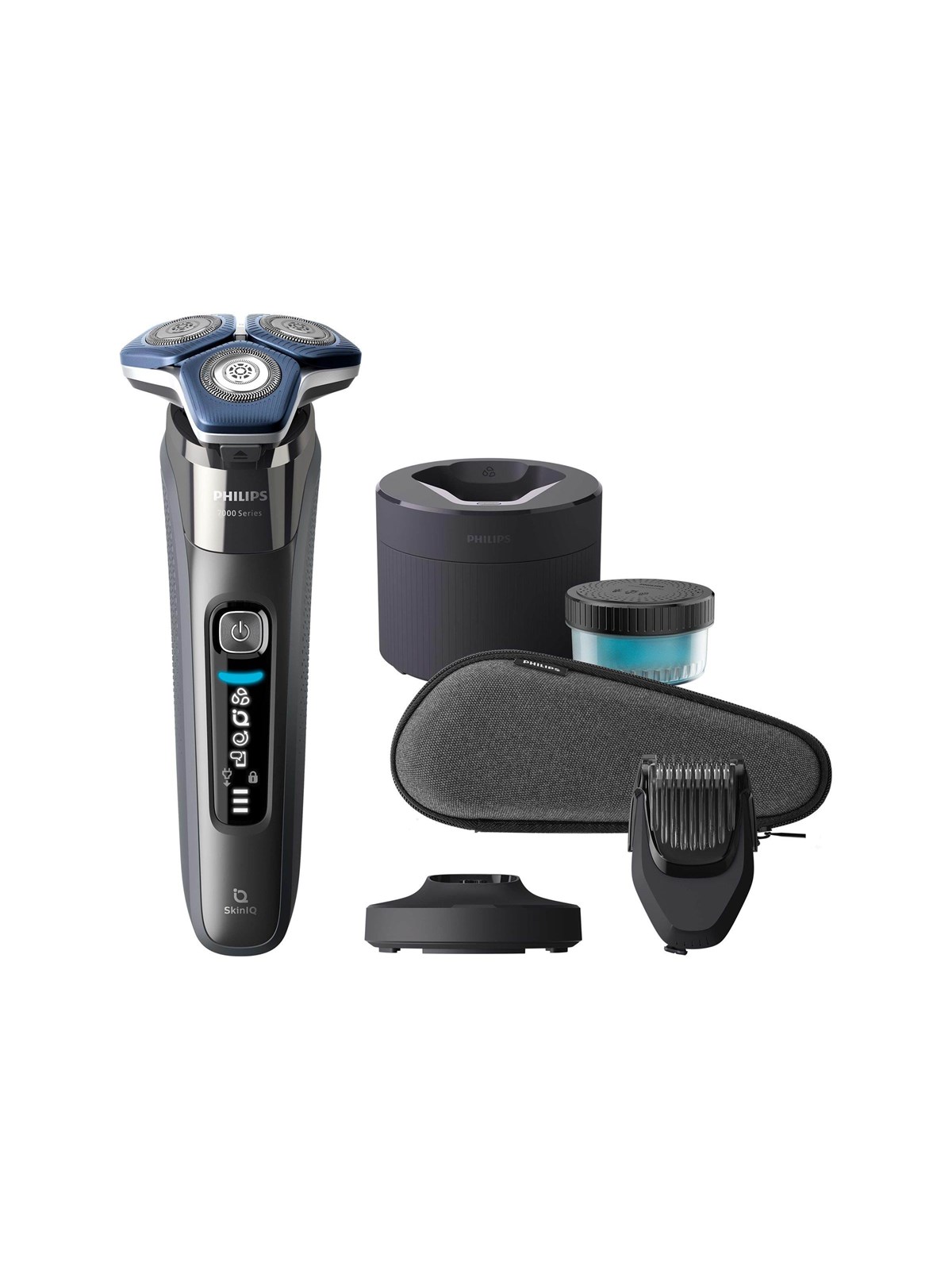 Philips Rasierapparate SHAVER Series 7000 S7887 - shaver - dark chrome