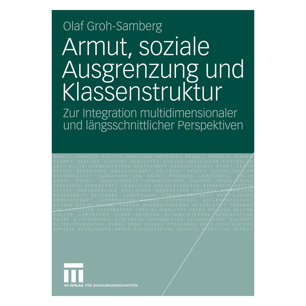VS Armut, soziale Ausgrenzung und Klassenstruktur (Deutsch, Softcover, Olaf Groh-Samberg) (7277103)