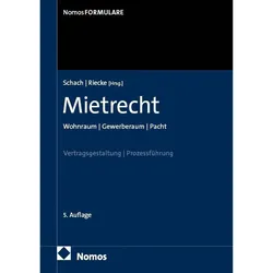 Mietrecht, Fachbücher von Klaus Schach, Olaf Riecke
