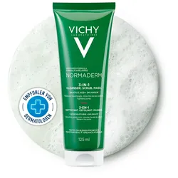 Vichy Normaderm Tri-Activ Reinigung 3 in 1, Porenreiniger für fettige Haut 125 ml