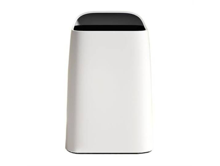 YUHANXINHESHE Offener Mülleimer, 10–18 l, for Küche, Bad, Büro und mehr, mit herausnehmbarem Behälter, platzsparend(White,Large)