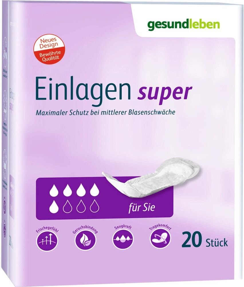 Gesund Leben Einlagen super