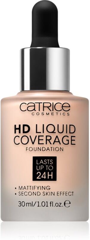 Catrice HD Liquid Coverage foundation shade 002 Porcelain Beige 30 ml
