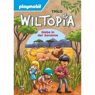 PLAYMOBIL Wiltopia. Diebe in der Savanne, Gebundene Ausgabe von Thilo, Schneiderbuch, 978-3-505-15146-0