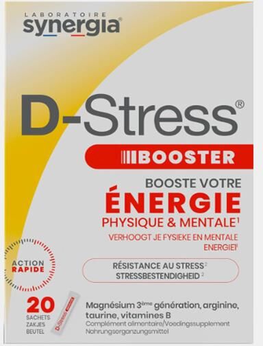 SYNERGIA D STRESS 20 SAQUETAS