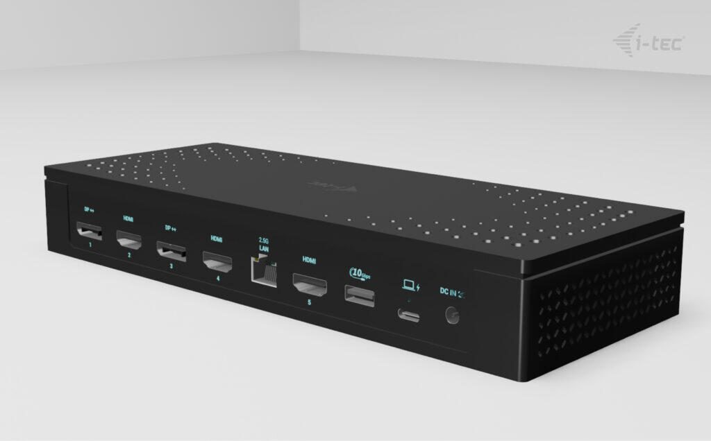 I-TEC Universal 5x Display Docking Station mit Power Delivery 100W CA5MONITORDOCKPD