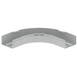 Unex Flachbogen 90° grau 66110-48