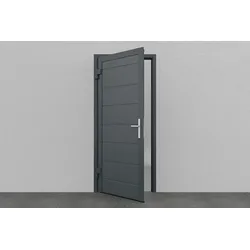DoorHan Garagen Nebentür, M-Line, Woodgrain, RAL 7016 - Anthrazitgrau