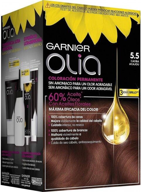 Garnier Olia Permanent Coloration 5.5 Mahogany
