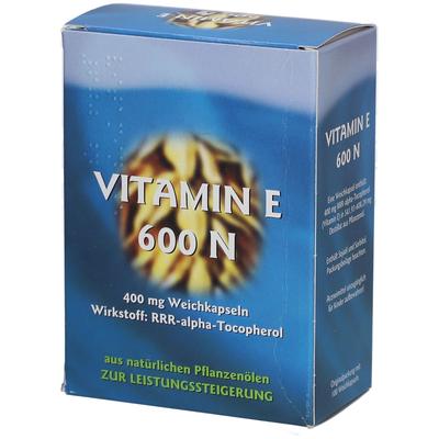 Vitamin E 600 N Weichkapseln 100 St