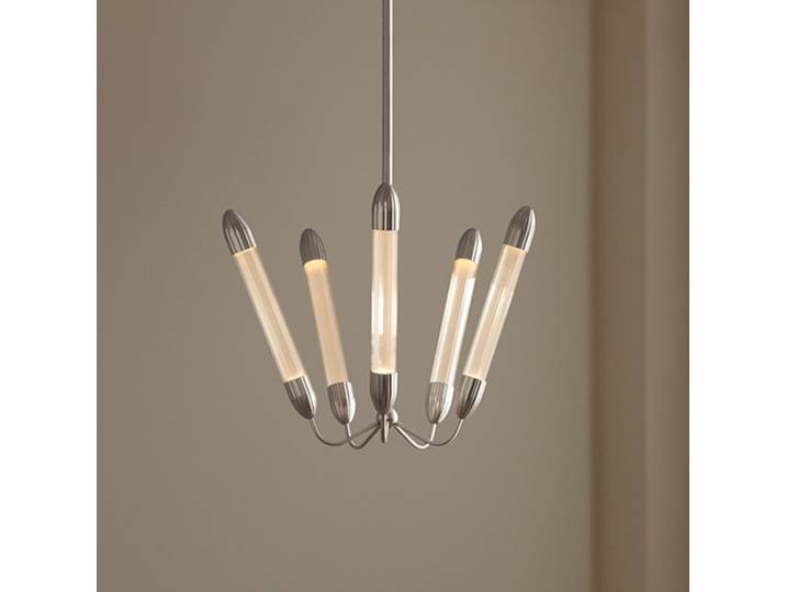Lemon Squeeze Deckenleuchte Short Plated Steel - UMAGE - Esszimmer - Design - Metall - Mehrflammig