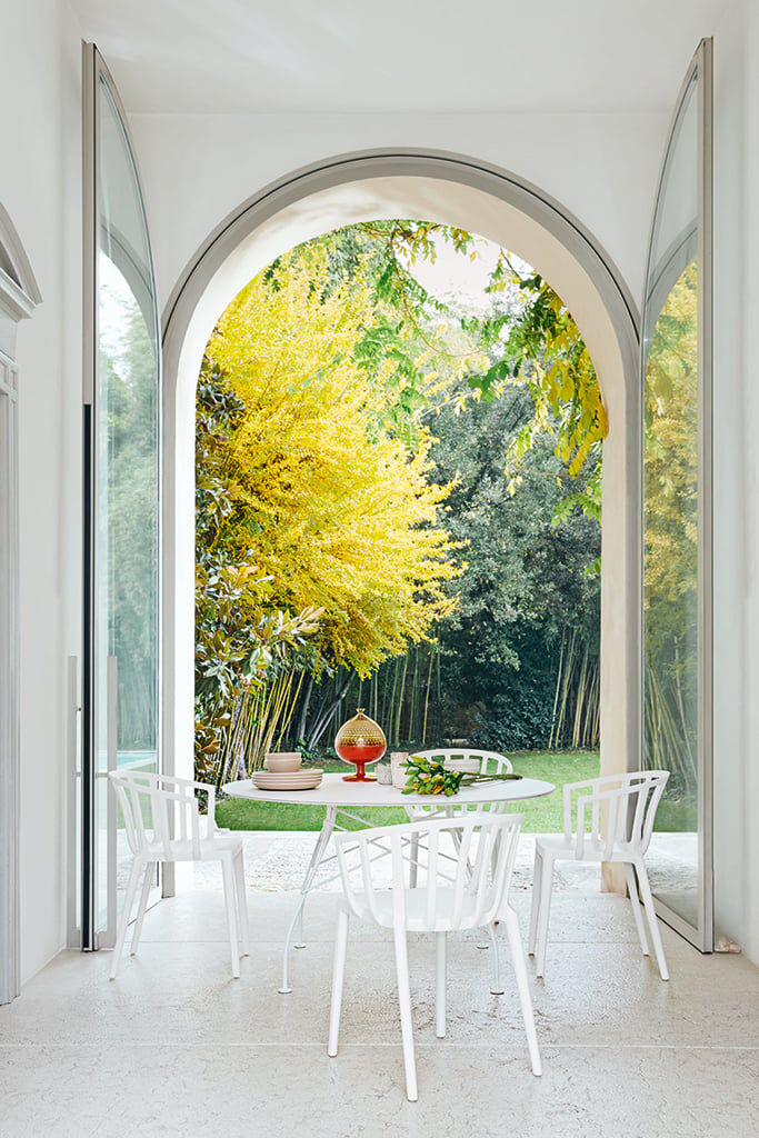 Kartell Venice Armlehnstuhl (weiß) weiß