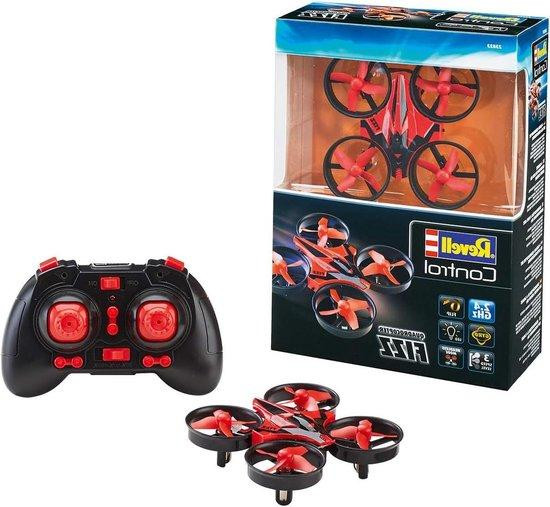 Revell Mini Quadcopter RC Drone met Headless Modus - Rood - 8.5 cm