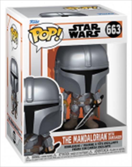FUNKO Action Figure Starwars The Mandalorian Darksab 663