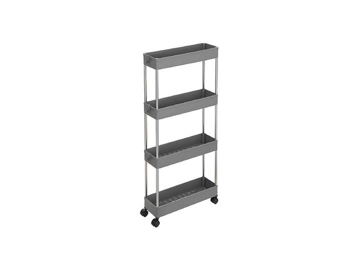 SONGMICS Küchenwagen CHARLY 13x40x86cm grau