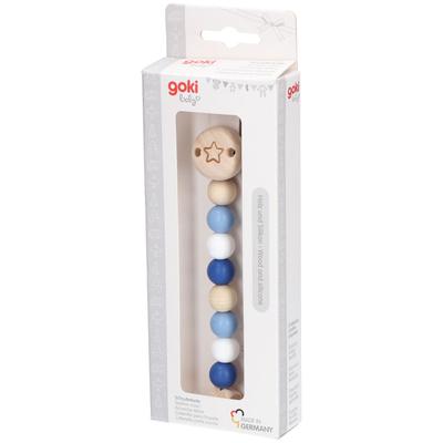 Goki Fopspeenketting Silicoon Marine 1 St Schnullerkette