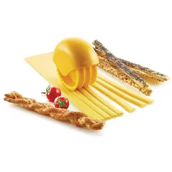 Silikomart Bake 'N Roll Plastic Roll For Snack, Backform, Gelb