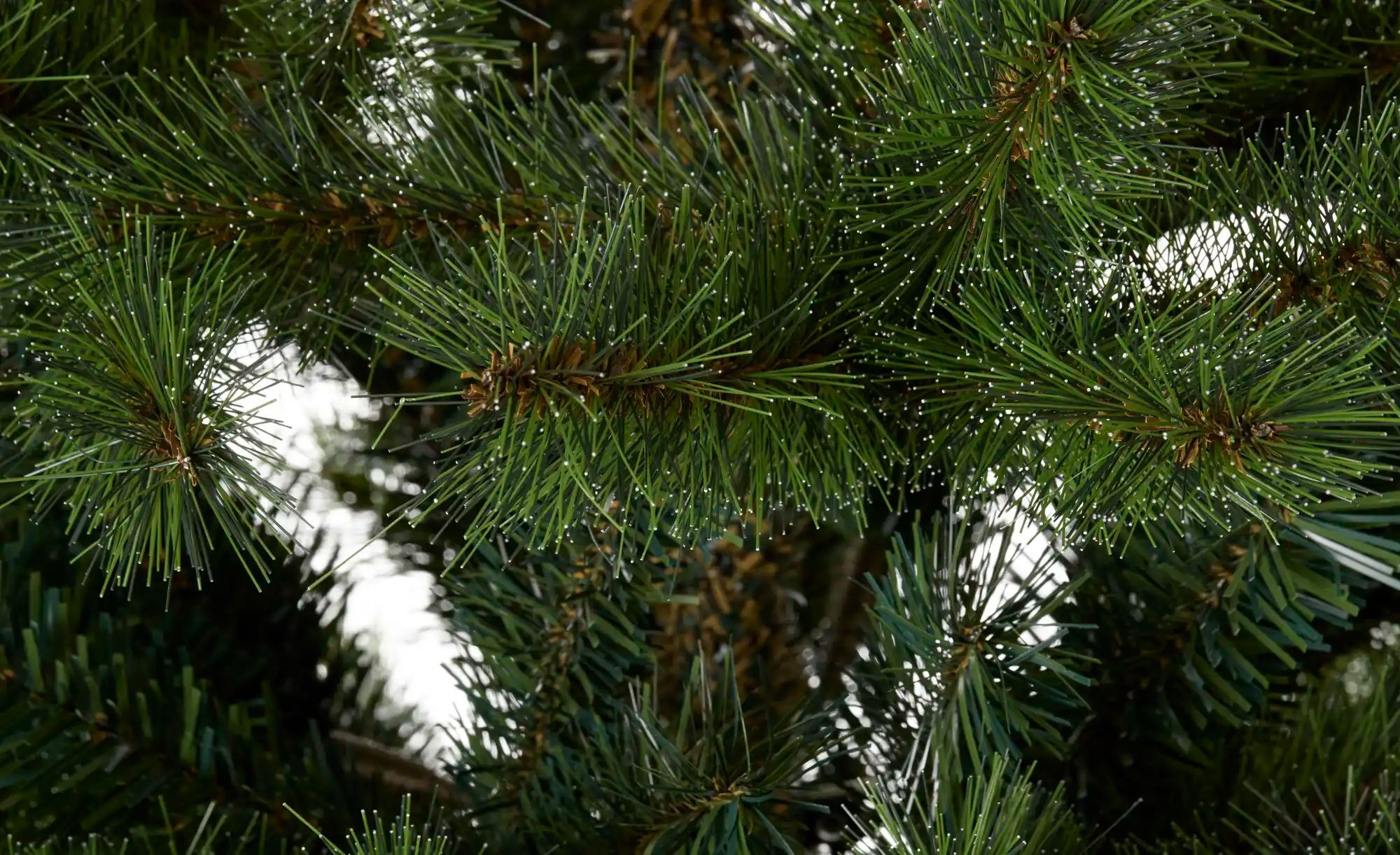 Höffner Kunsttannenbaum   ¦ grün ¦ Kunststoff,Metall ¦ Maße (cm): H: 185  Ø: 88